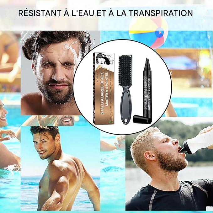Stylo Remplisseur de Barbe Waterproof
