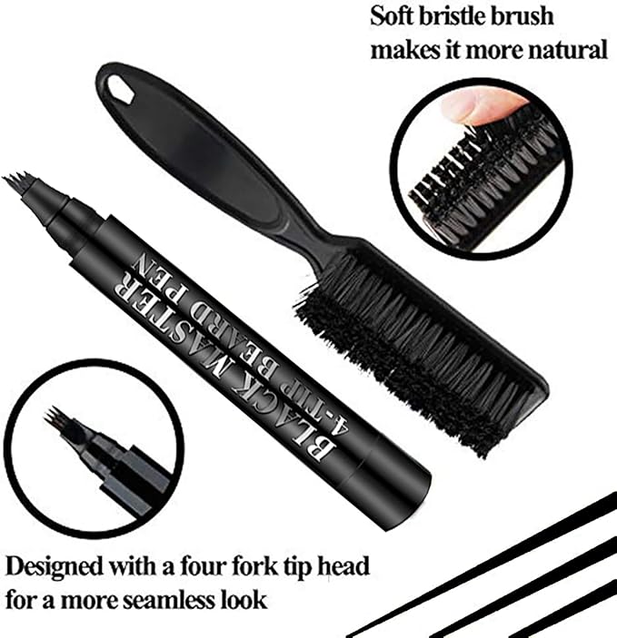 Stylo Remplisseur de Barbe Waterproof