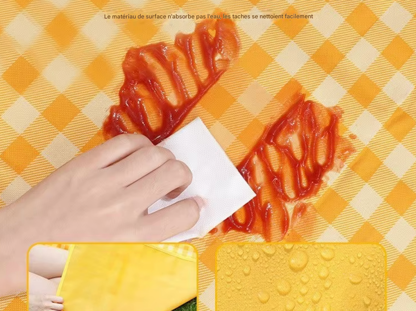 Tapis de pique-nique imperméable et pliable