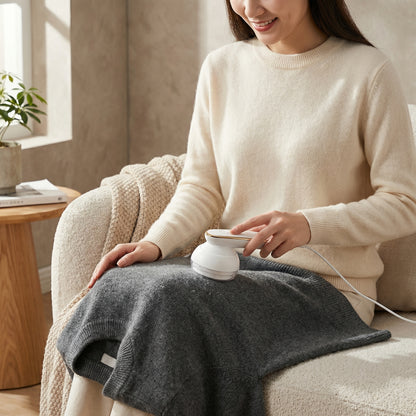 Rasoir Électrique Rechargeable Anti-Peluches pour Vêtements