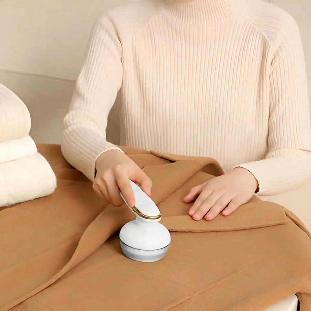 Rasoir Électrique Anti-Peluche Rechargeable