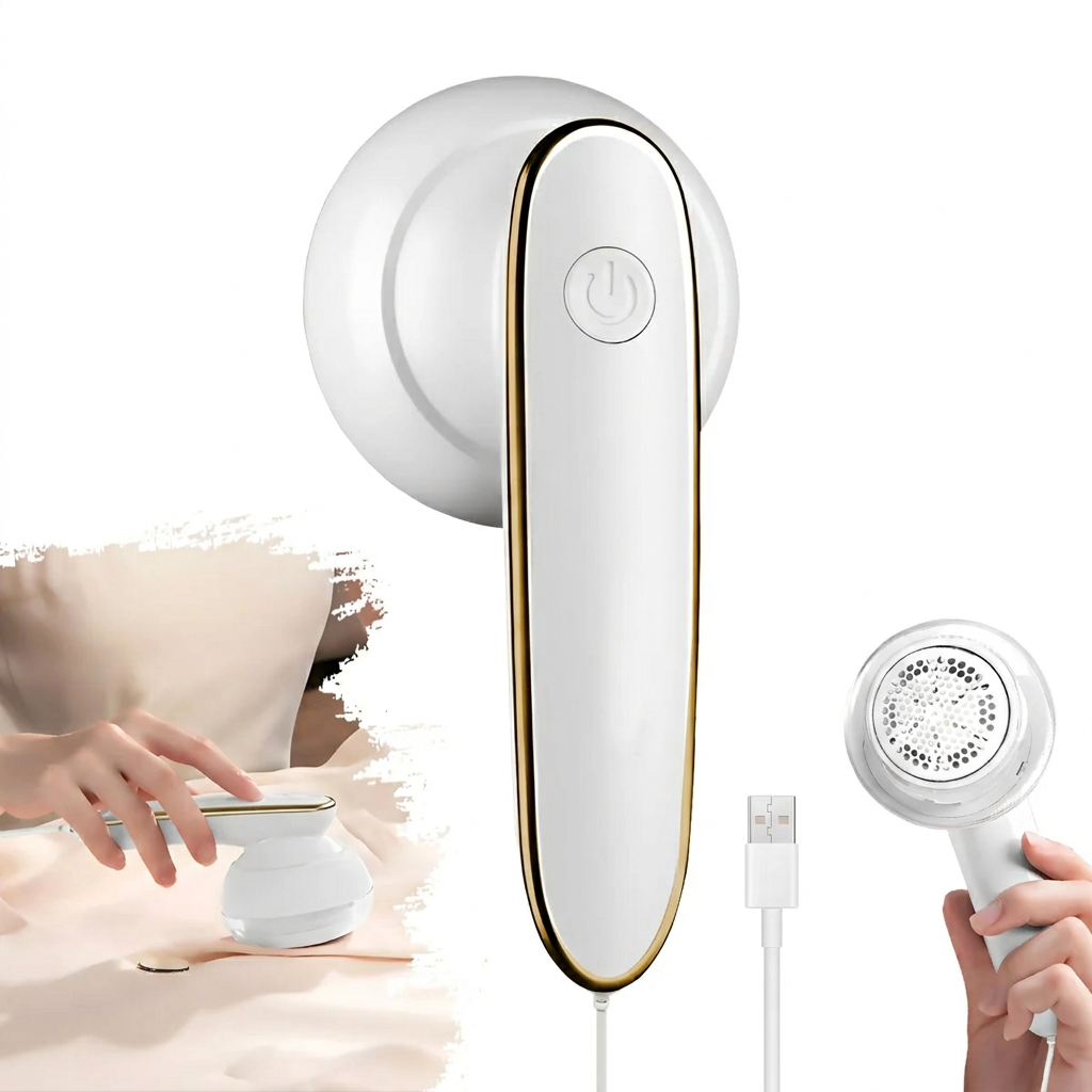 Rasoir Électrique Anti-Peluche Rechargeable