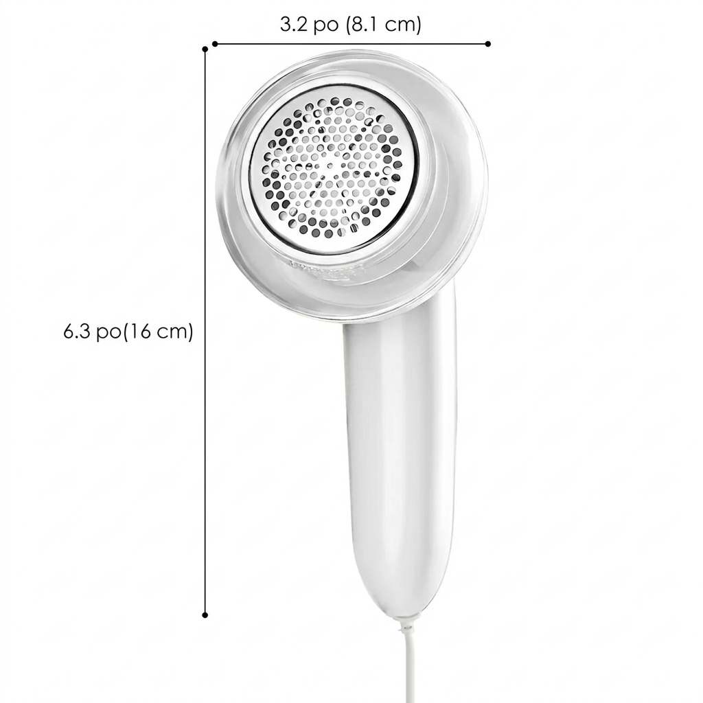 Rasoir Électrique Anti-Peluche Rechargeable